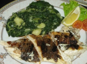 Grilled fisch